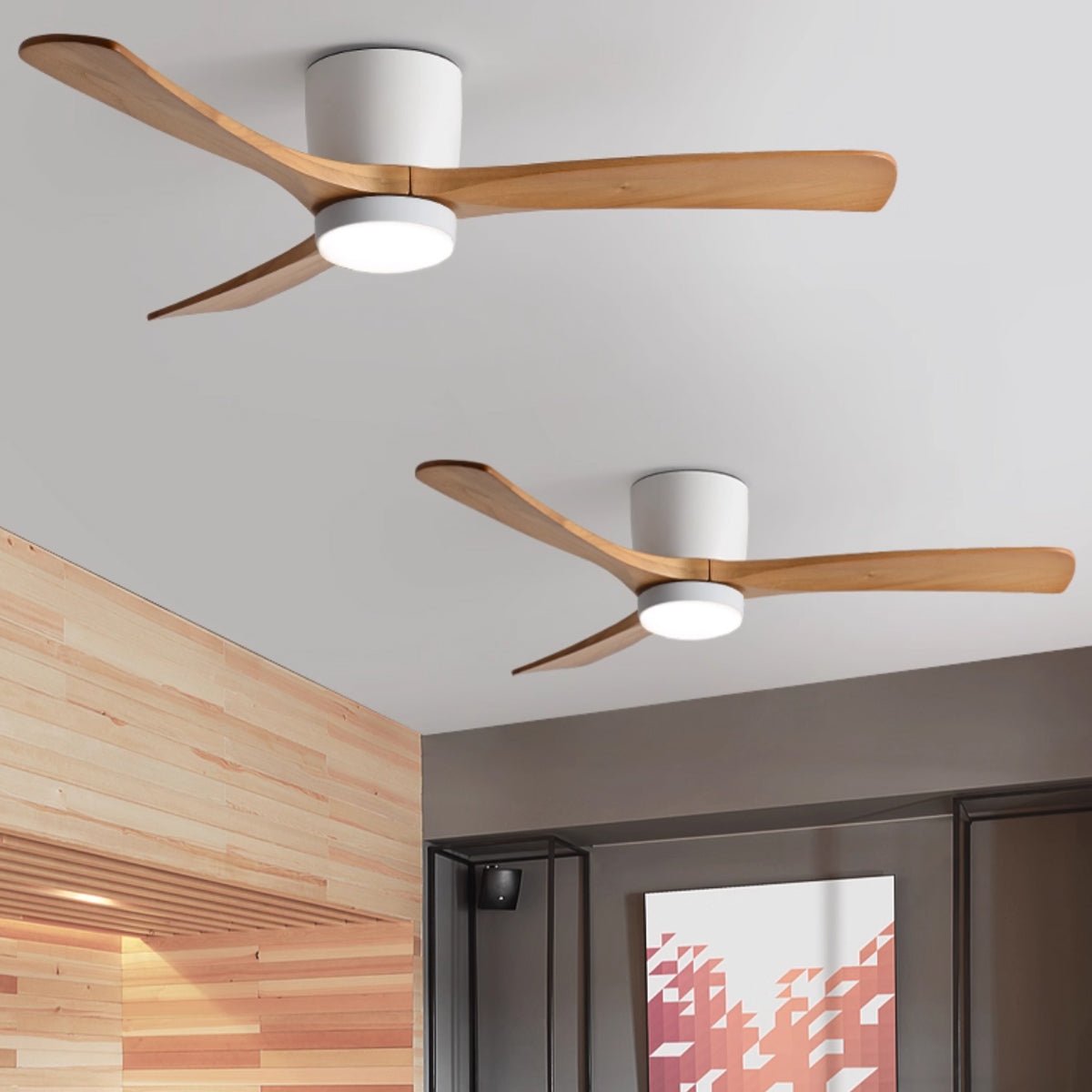 Nordic Wooden 42’’/48’’/52’’ Ceiling Fan Light 1001 Ceiling fan light
