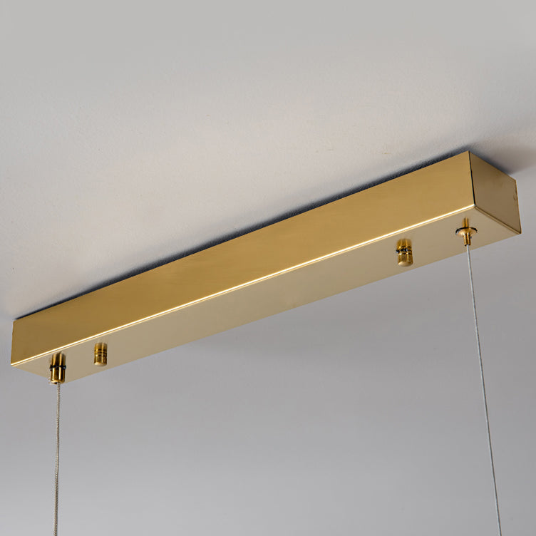 Linear Alabaster Chandelier Chandelier