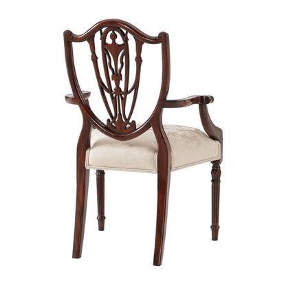 Theodore Alexander The Hidden Vase Armchair - Set of 2