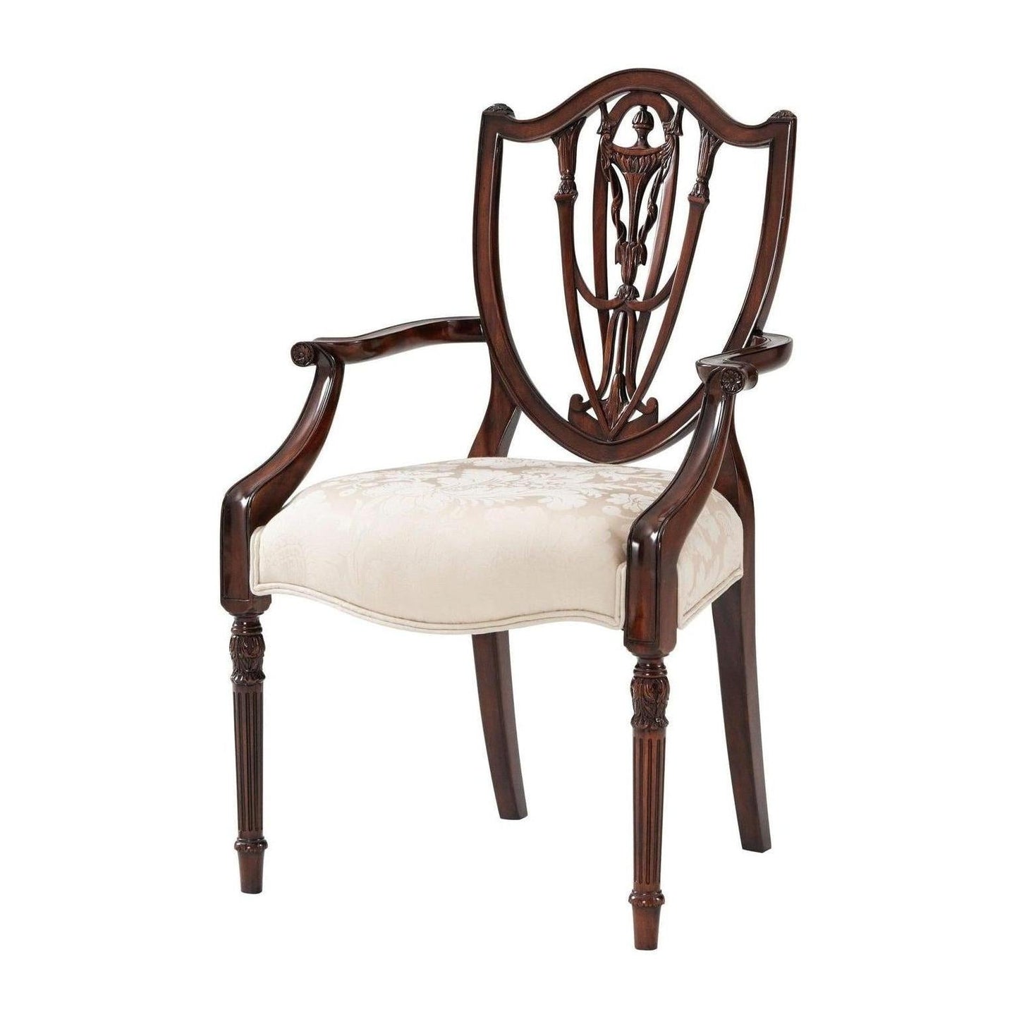 Theodore Alexander The Hidden Vase Armchair - Set of 2