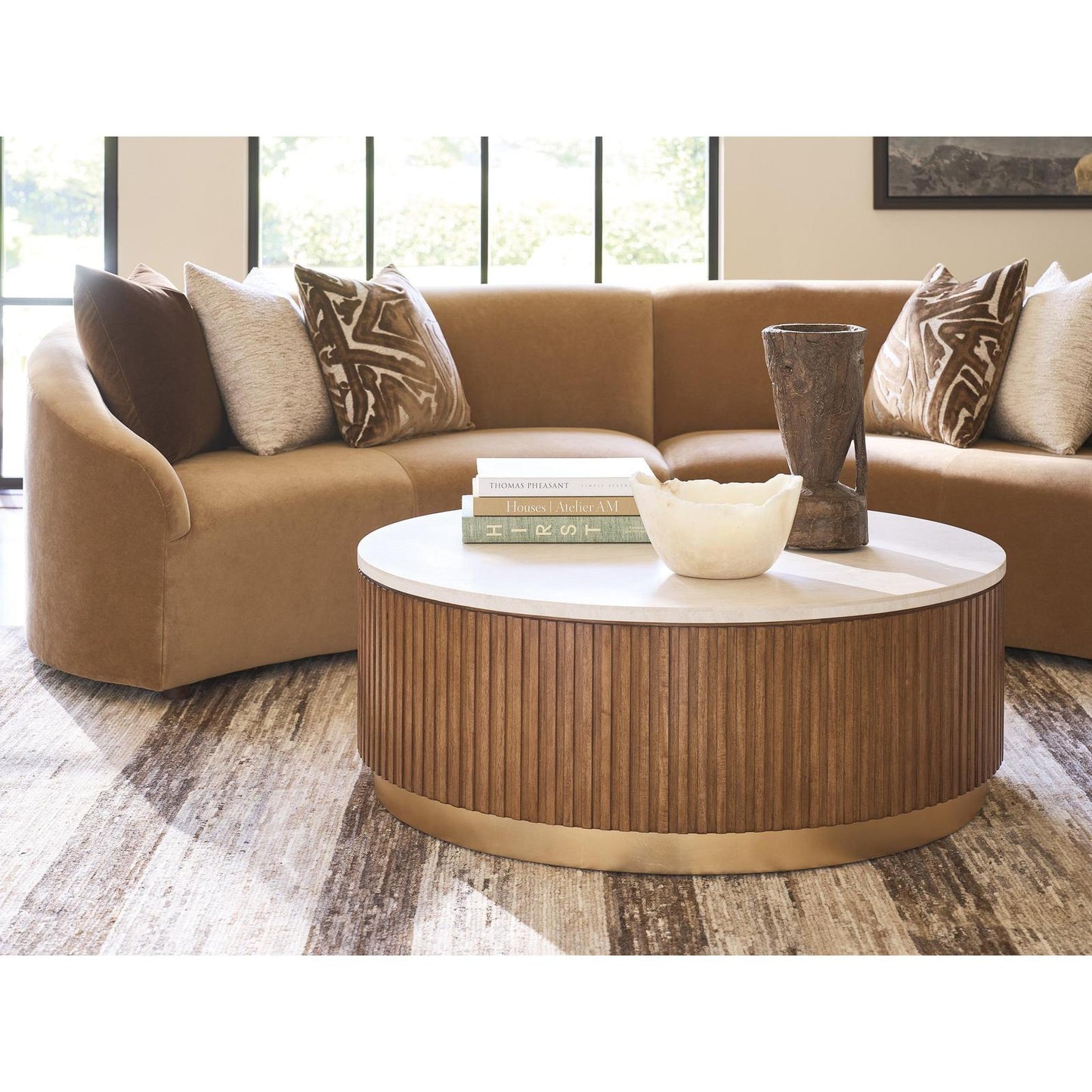 Lexington La Costa Avenida Round Cocktail Table