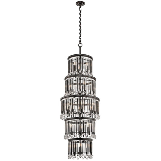 Piper Espresso 18-Light Pendant