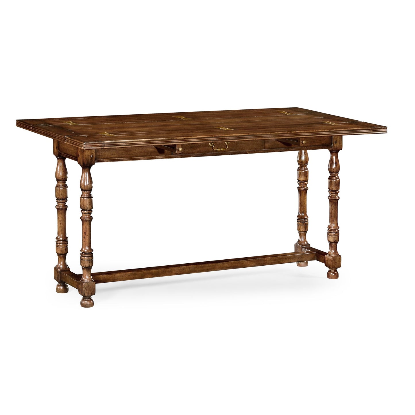 Jonathan Charles Small Walnut Hunt Table (492704-WCD)