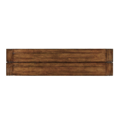Jonathan Charles Small Walnut Hunt Table (492704-WCD)