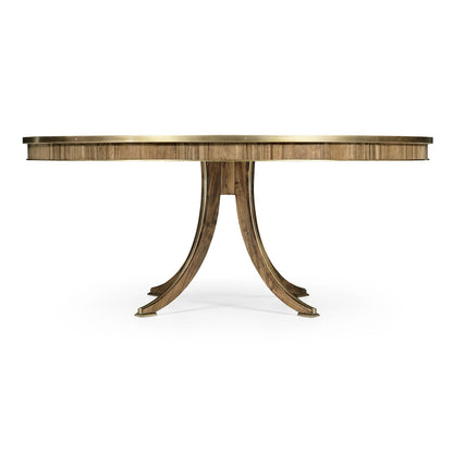 Jonathan Charles Hamilton Round Dining Table (496000-72L-PGA)