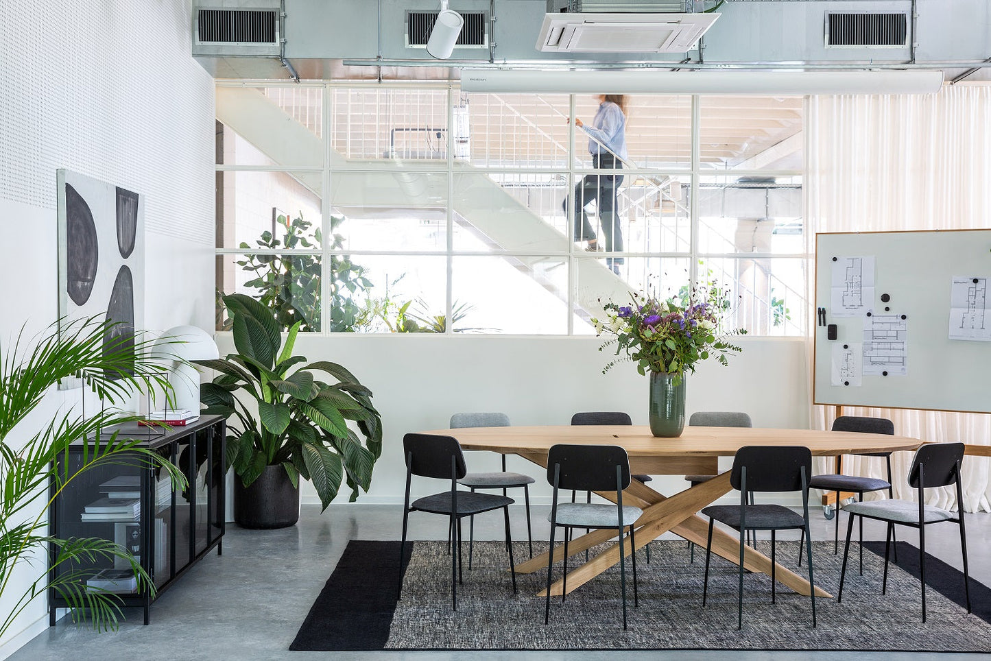 Ethnicraft Mikado Meeting Table