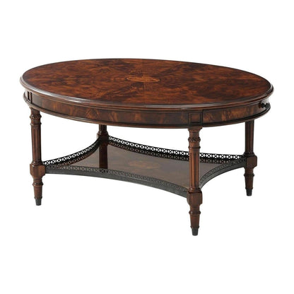 Theodore Alexander The Galleried Cocktail Table