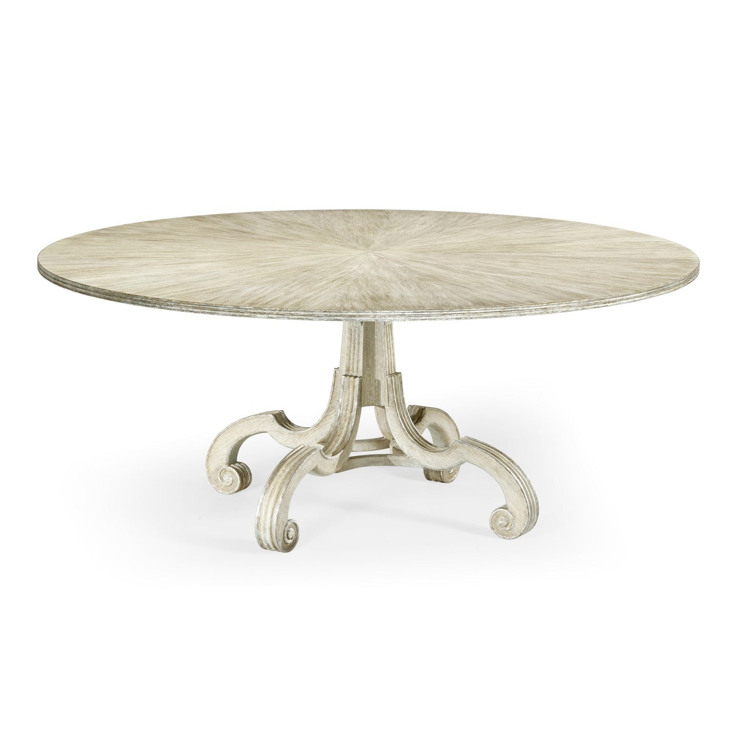 Jonathan Charles Lacock Toasted Oak Dining Table 71"