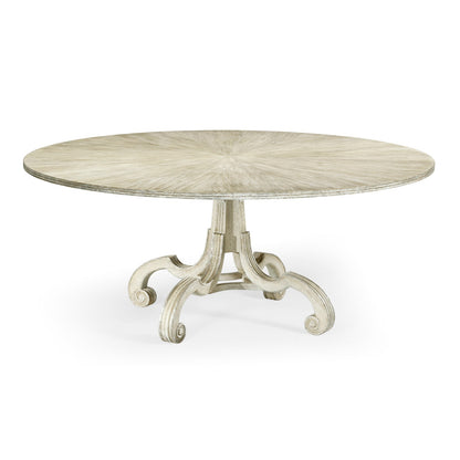 Jonathan Charles Lacock Toasted Oak Dining Table 71"