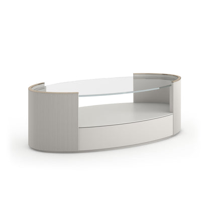 Caracole Classic Love Oval Cocktail Table