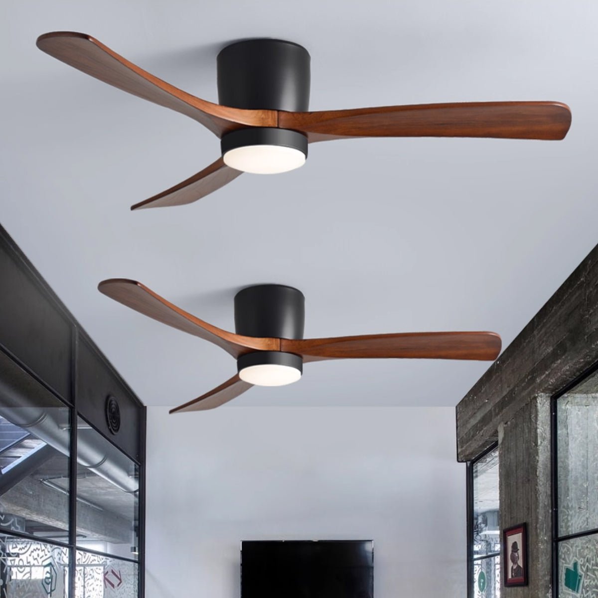 Nordic Wooden 42’’/48’’/52’’ Ceiling Fan Light 1001 Ceiling fan light