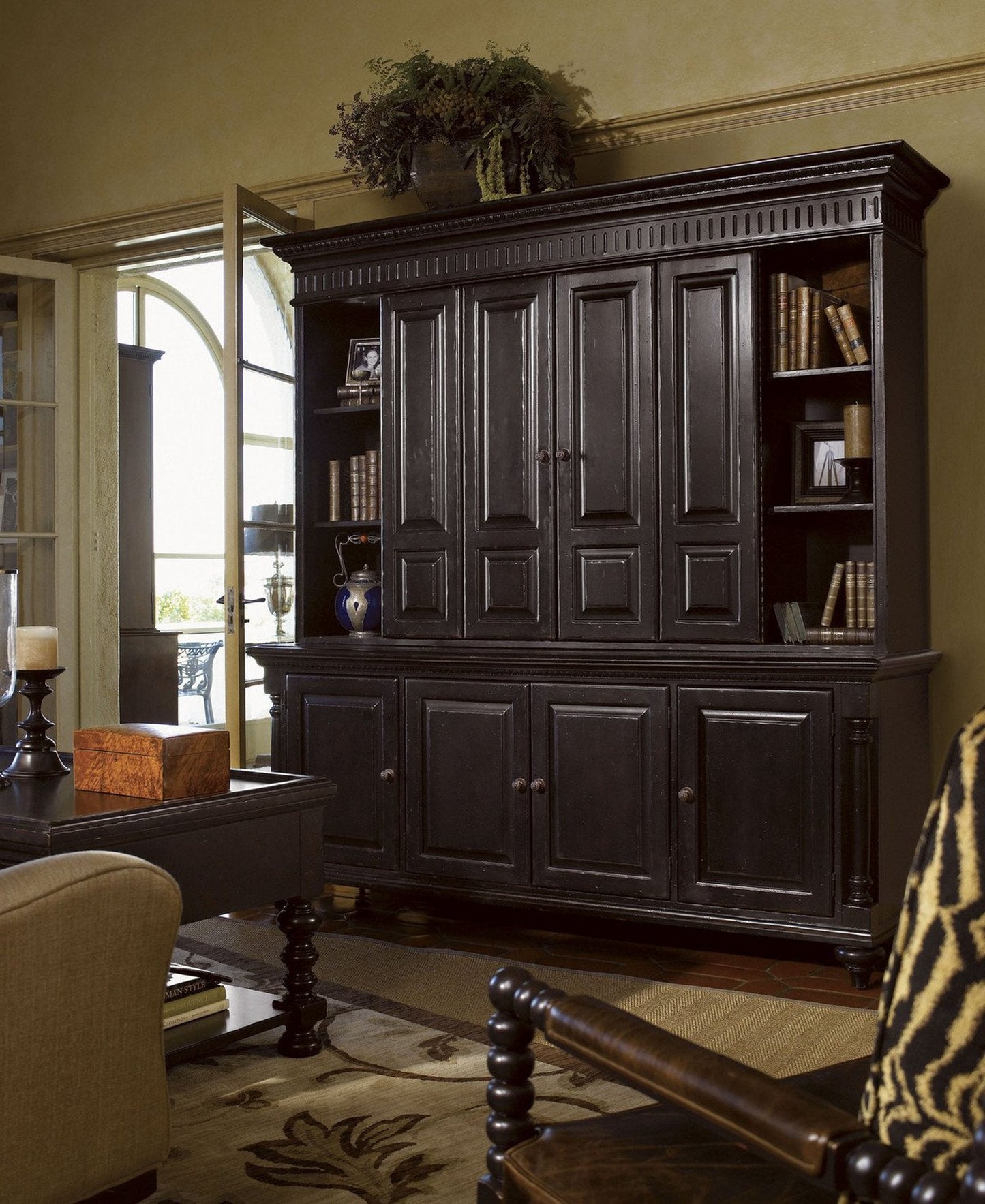 Tommy Bahama Home Kingstown Wellington Media Console With Deck