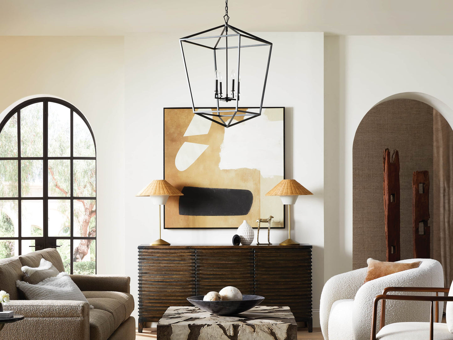 Garnet Chandelier