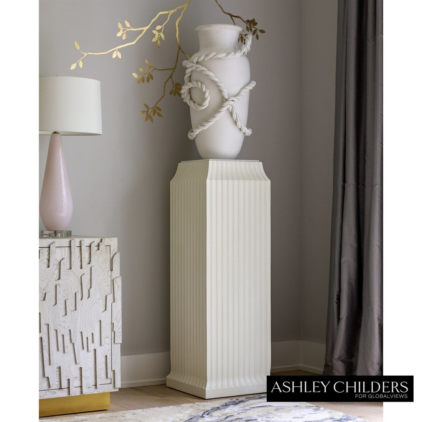 Global Views Fountain Pedestal by Ashley Childers