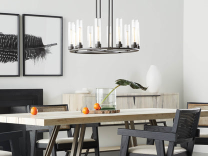 Andreas 10-Light Round Chandelier