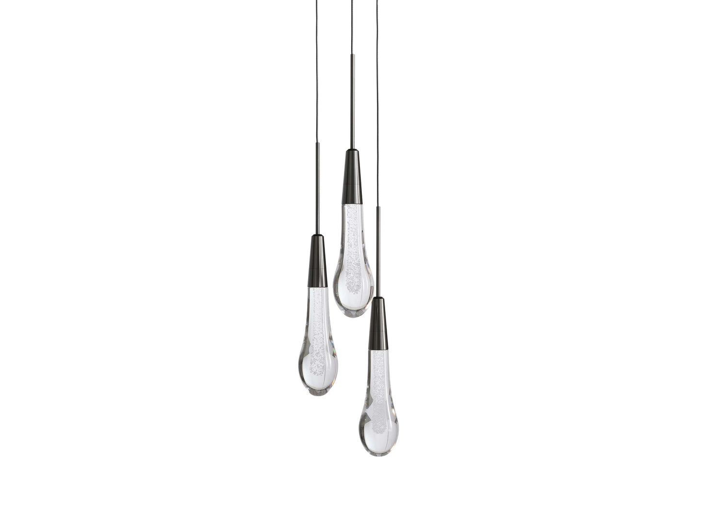Soltaire Cluster Pendant