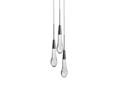 Soltaire Cluster Pendant