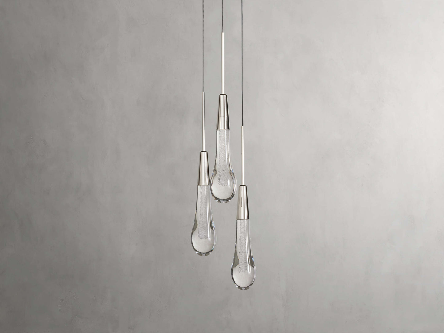 Soltaire Cluster Pendant