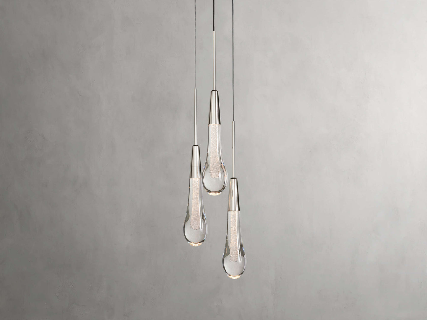 Soltaire Cluster Pendant