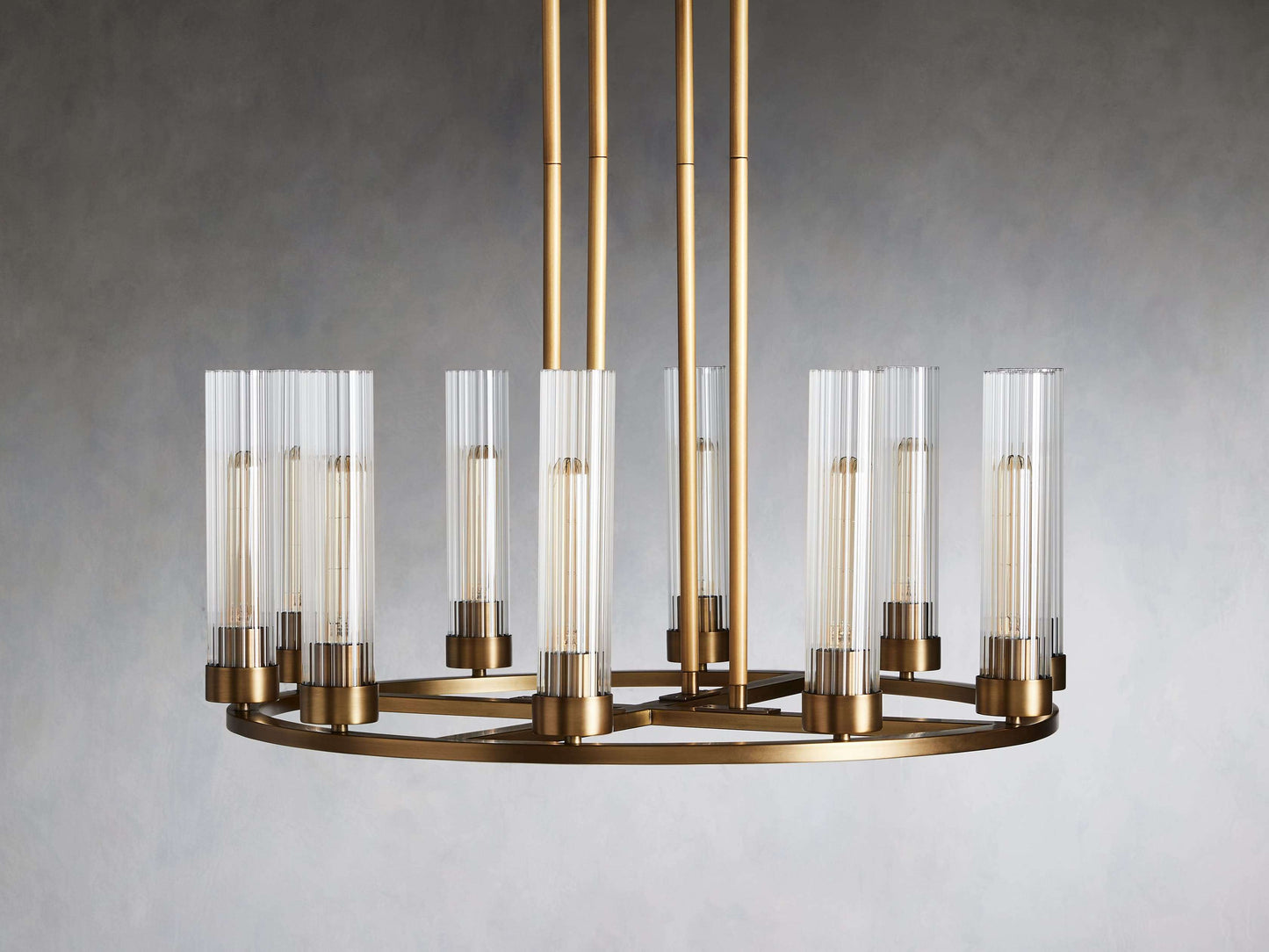 Andreas 10-Light Round Chandelier