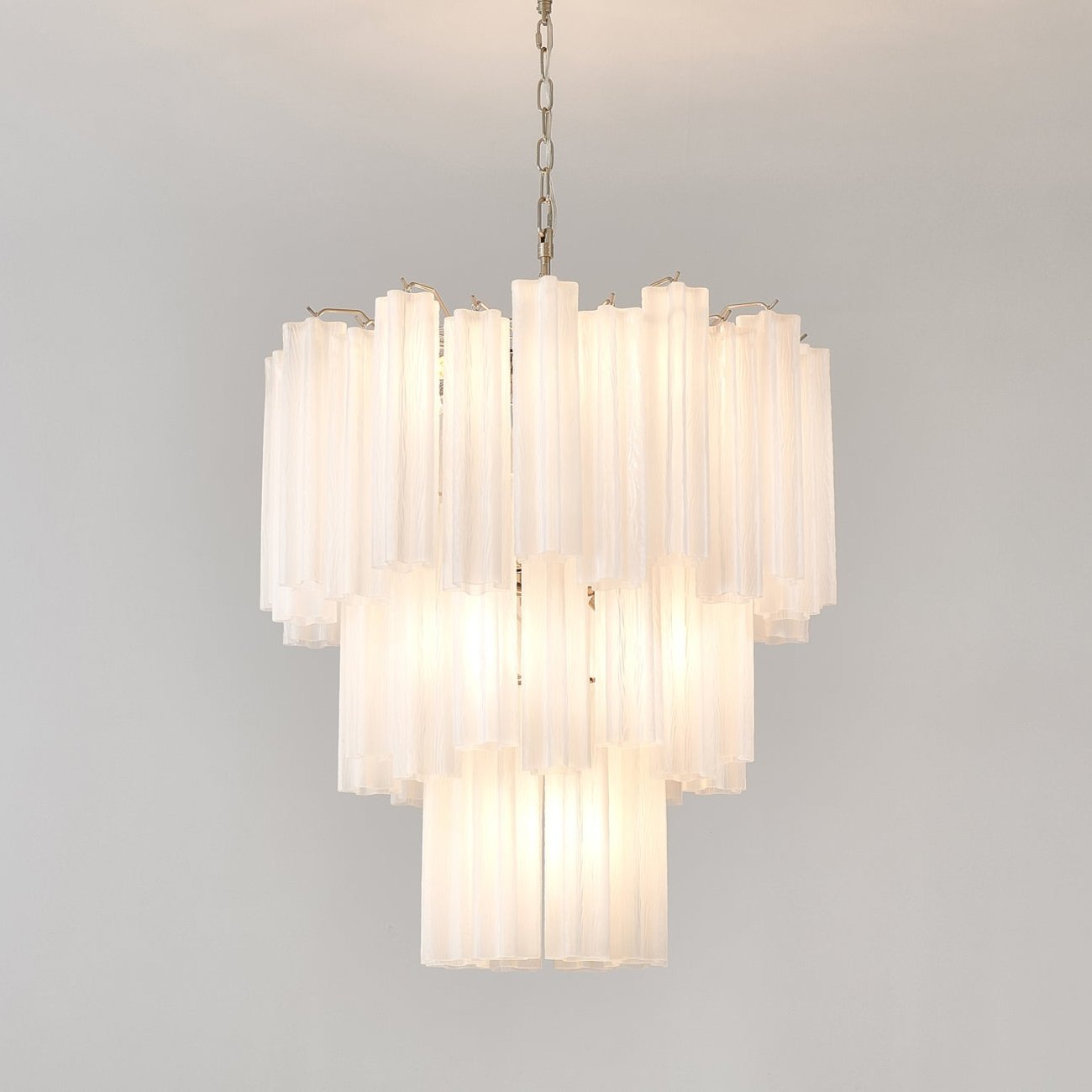 Frosted Glass Tubes Chandelier Chandelier