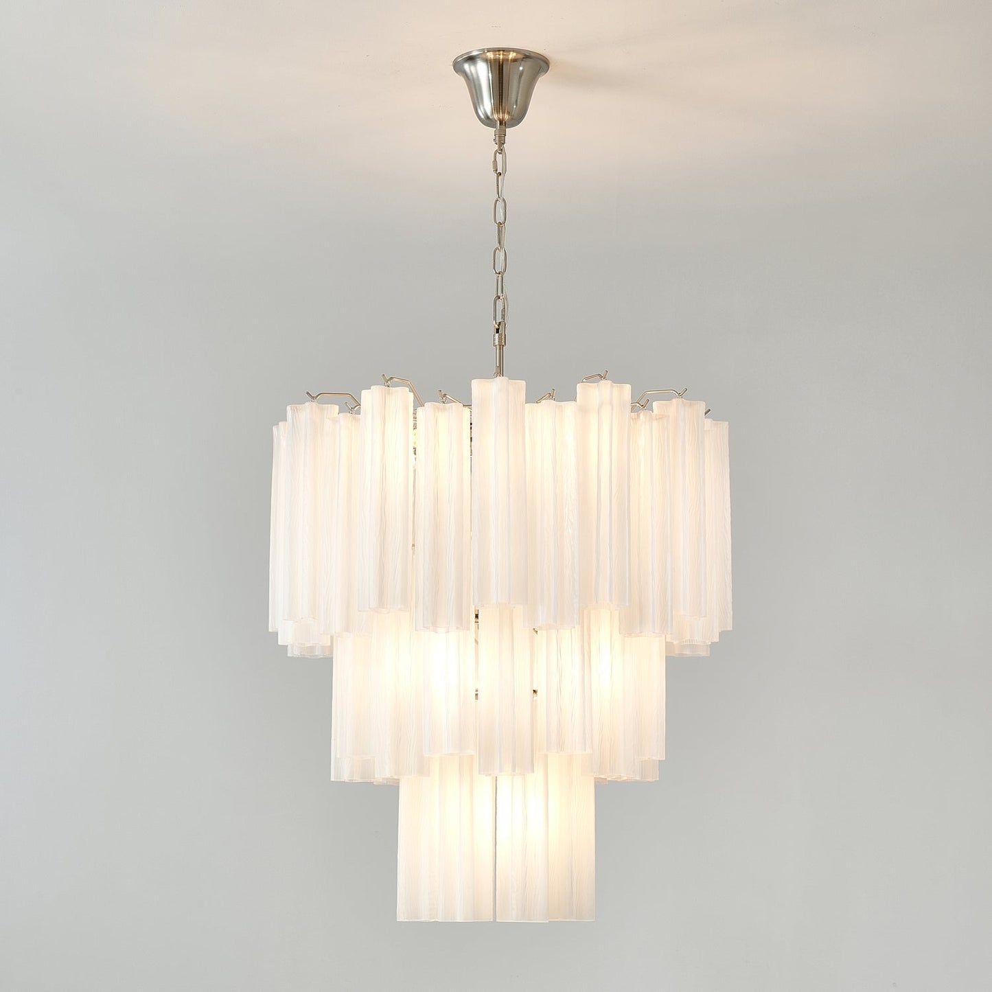 Frosted Glass Tubes Chandelier Chandelier