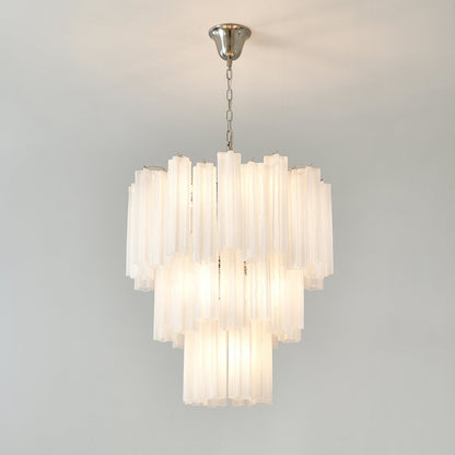 Frosted Glass Tubes Chandelier Chandelier