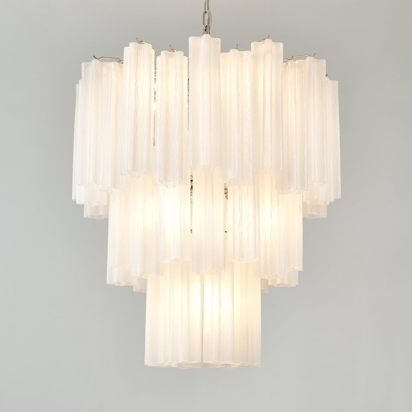 Frosted Glass Tubes Chandelier Chandelier
