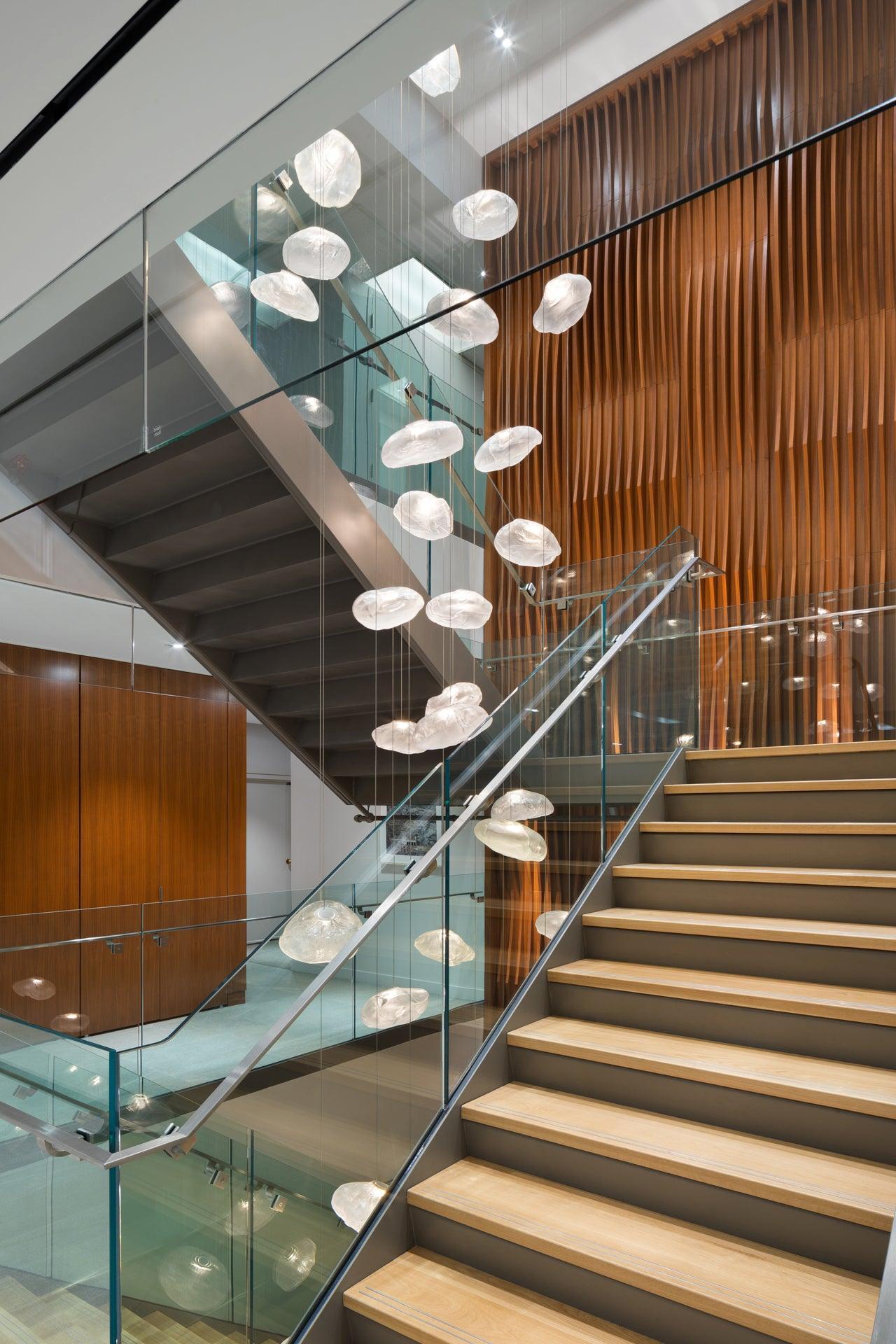Blown Glass Random Pendant Light Pendant light