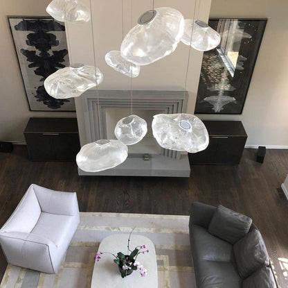 Blown Glass Random Pendant Light Pendant light