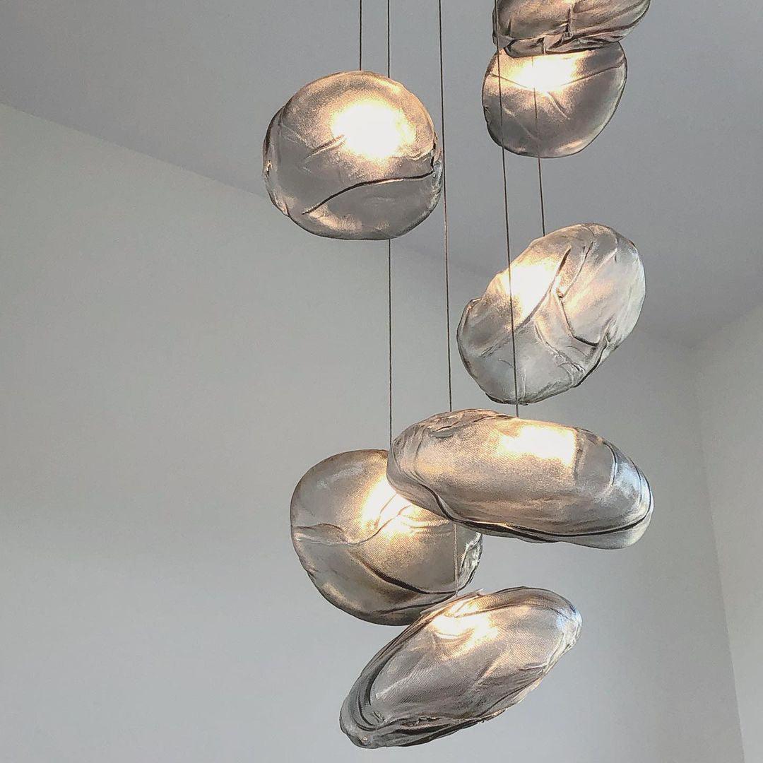 Blown Glass Random Pendant Light Pendant light