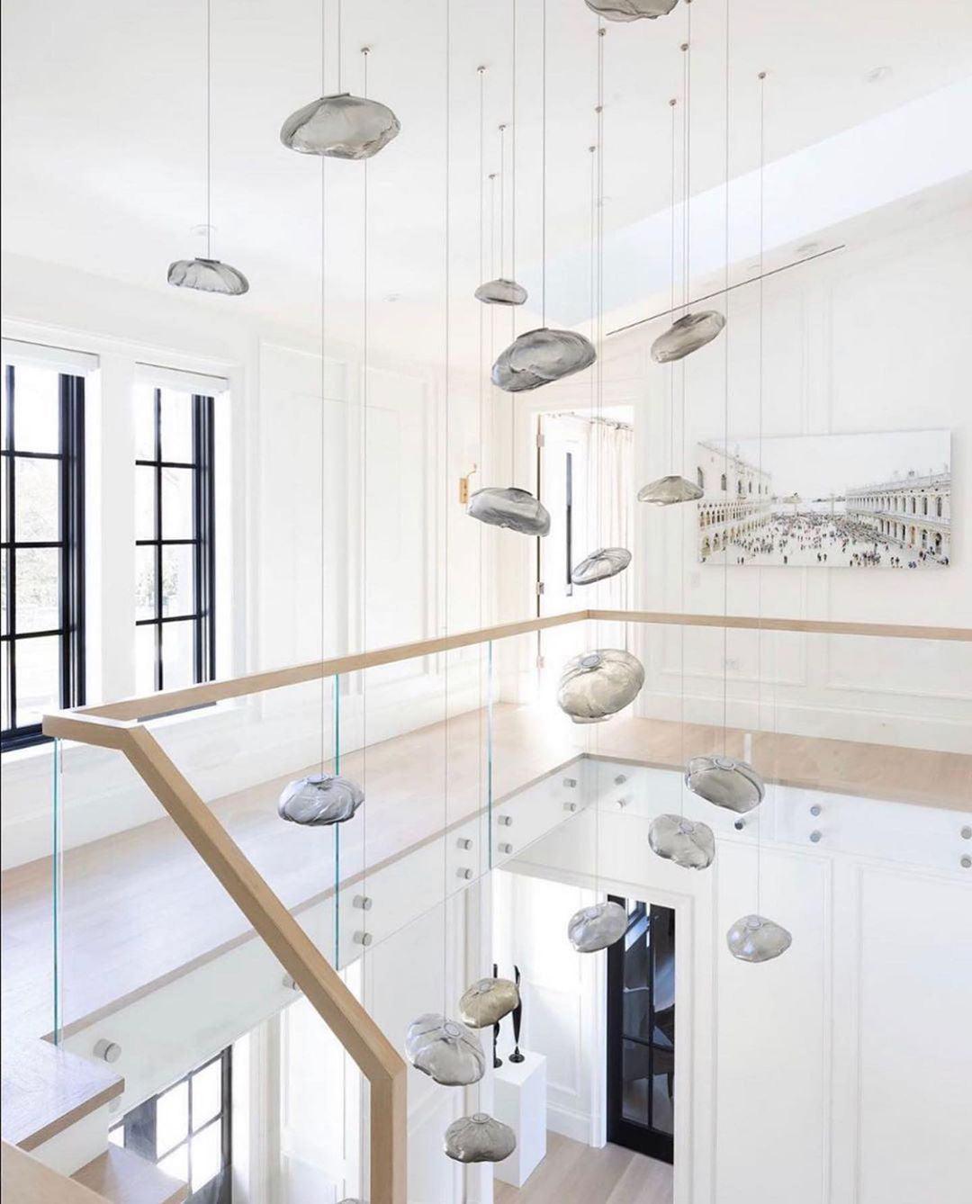 Blown Glass Random Pendant Light Pendant light