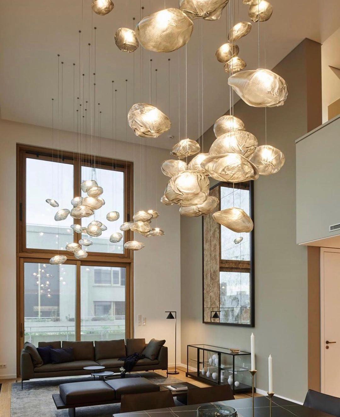 Blown Glass Random Pendant Light Pendant light
