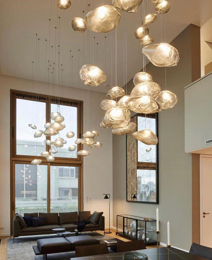 Blown Glass Random Pendant Light Pendant light