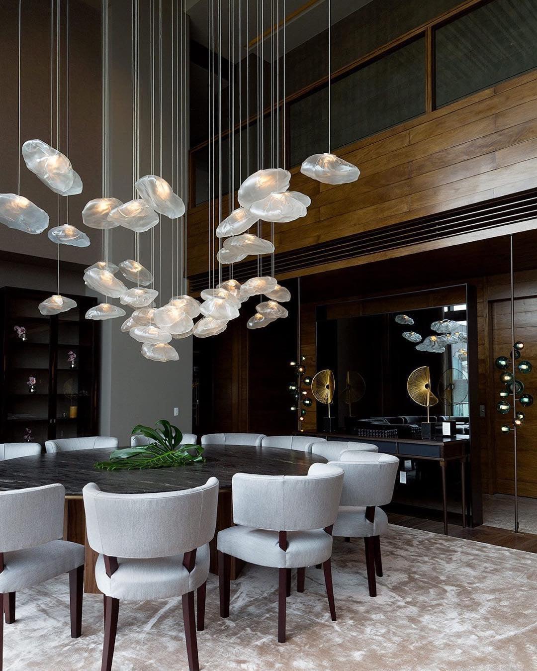 Blown Glass Random Pendant Light Pendant light