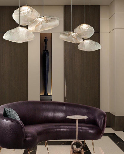 Blown Glass Mesh Pendant Light 1001 Pendant light