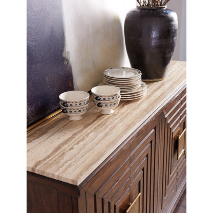 Lexington Silverado Los Gatos Buffet With Stone Top