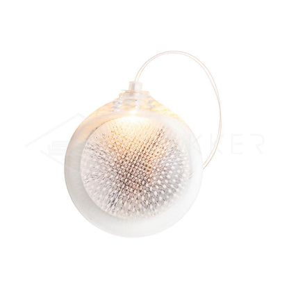 Mesh Glass Wall Lamp ? 5.5″ x H 5.9″ / Dia 14cm x H 15cm / Transparent / Warm white Wall lamp