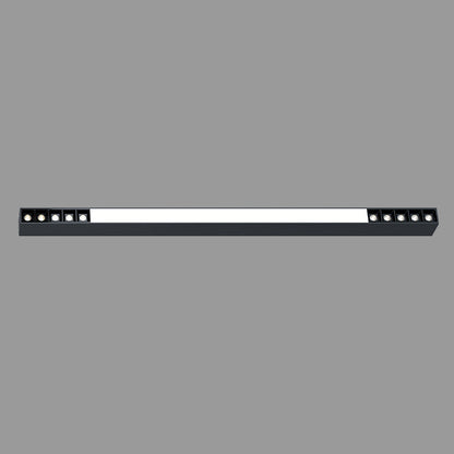 SLD50 Naked Magnetic Lamp L 31.5″ x W 1.3″ x H 2″ / L 80cm x W 3.3cm x H 5.2cm / Black B / Warm Light Ceiling lamp