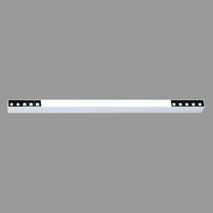 Magnetic Floating Light L 31.5″ x W 1.3″ x H 2″ / L 80cm x W 3.3cm x H 5.2cm / White B / Warm Light Ceiling lamp