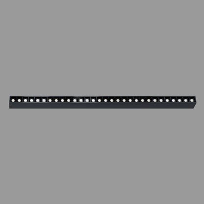 SLD50 Naked Magnetic Lamp L 31.5″ x W 1.3″ x H 2″ / L 80cm x W 3.3cm x H 5.2cm / Black C / Warm Light Ceiling lamp