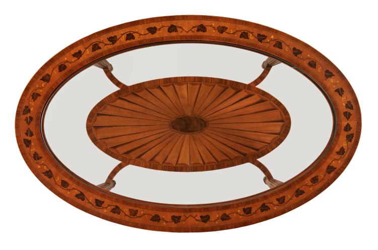 Maitland Smith Marquetry Cocktail Table