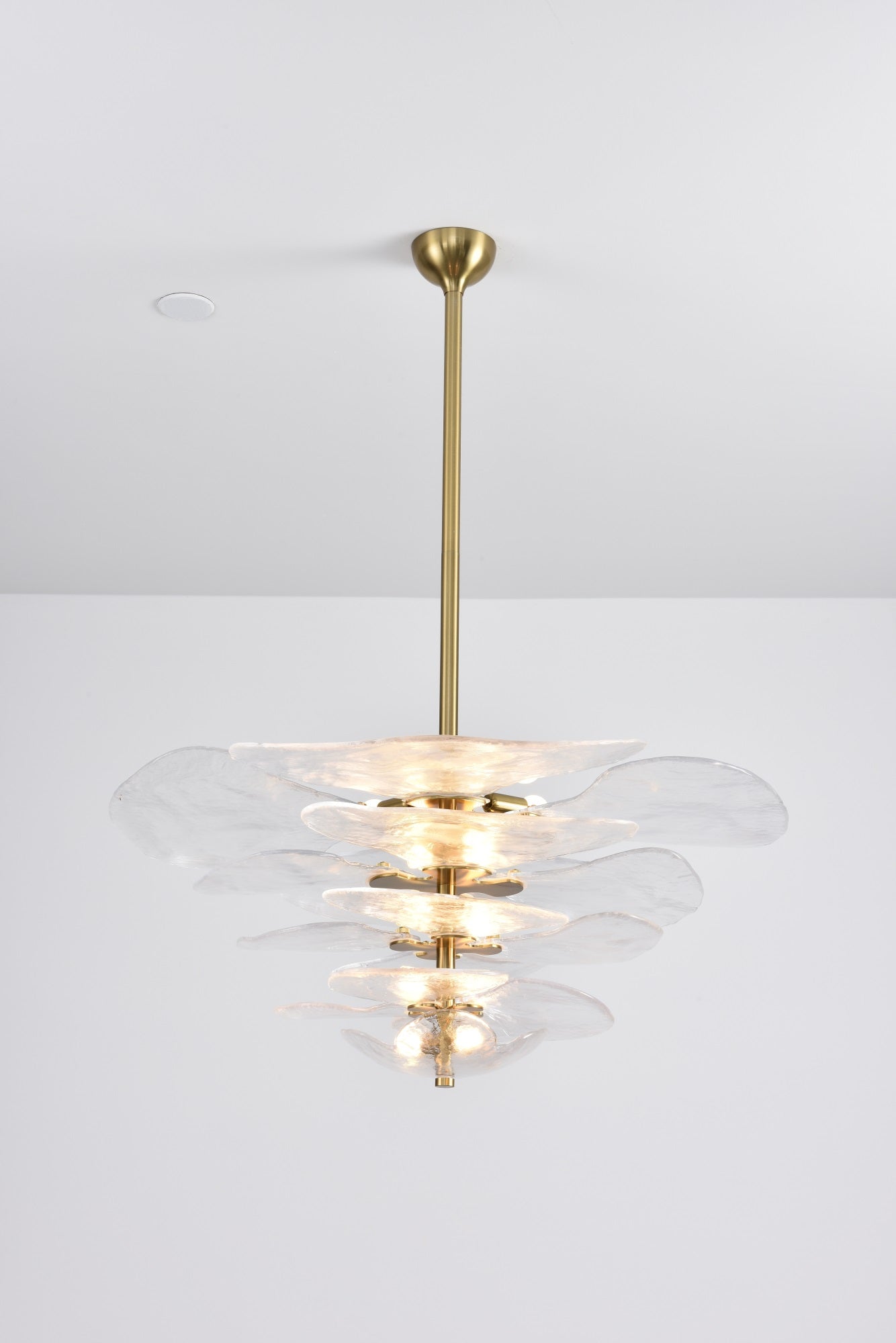 Petals Gold Murano Chandelier 1001 Chandelier
