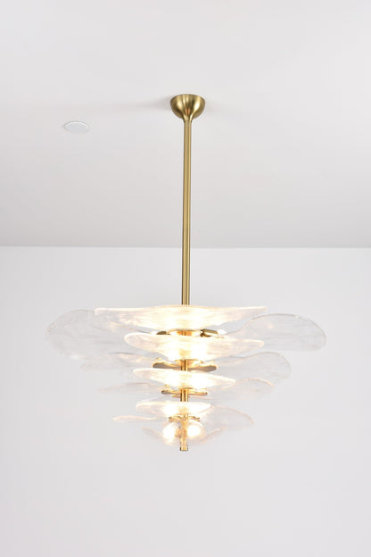Petals Gold Murano Chandelier 1001 Chandelier