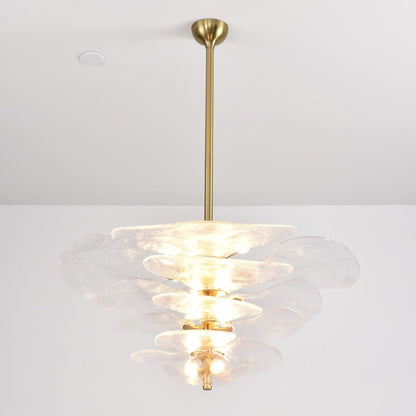 Petals Gold Murano Chandelier 1001 Chandelier