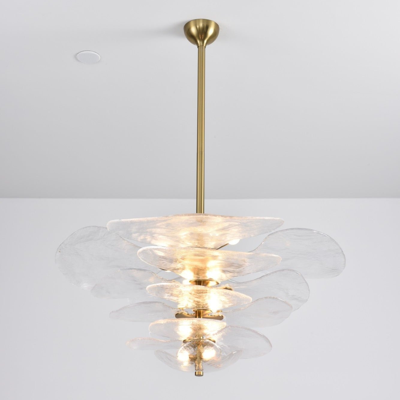 Petals Gold Murano Chandelier 1001 Chandelier