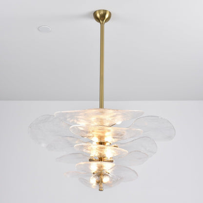 Petals Gold Murano Chandelier 1001 Chandelier