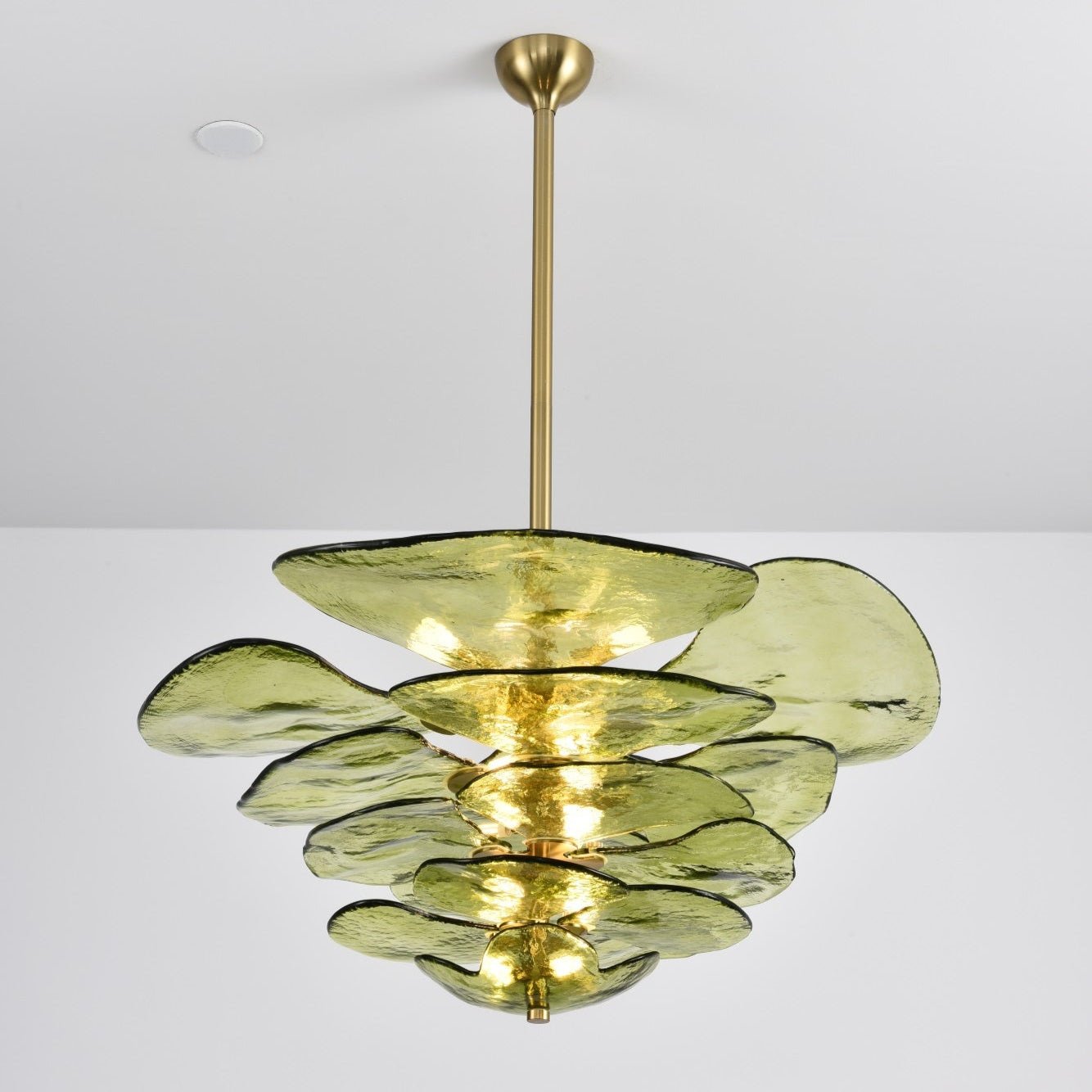 Petals Gold Murano Chandelier 1001 Chandelier