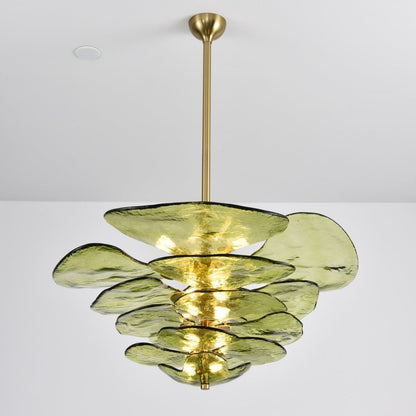 Petals Gold Murano Chandelier 1001 Chandelier