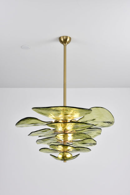 Petals Gold Murano Chandelier 1001 Chandelier